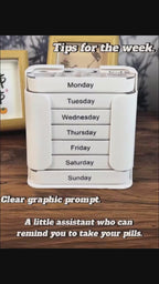Limited Time: 30% OFF 🔥Portable 7-Day Medicine Box - 28 Compartments Custom Food-Grade Plastic Weekly Pill Storage Box